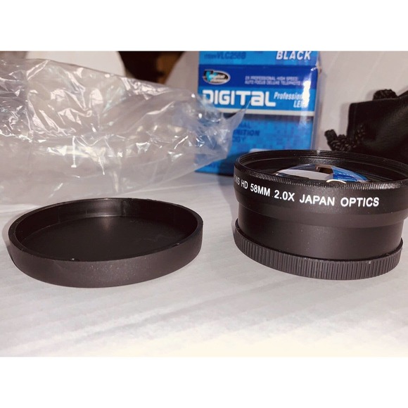 Digital Visions 2X Telephoto 58mm Thread VLC258B Lens Japan Optics Day Nite NIB - Picture 5 of 12
